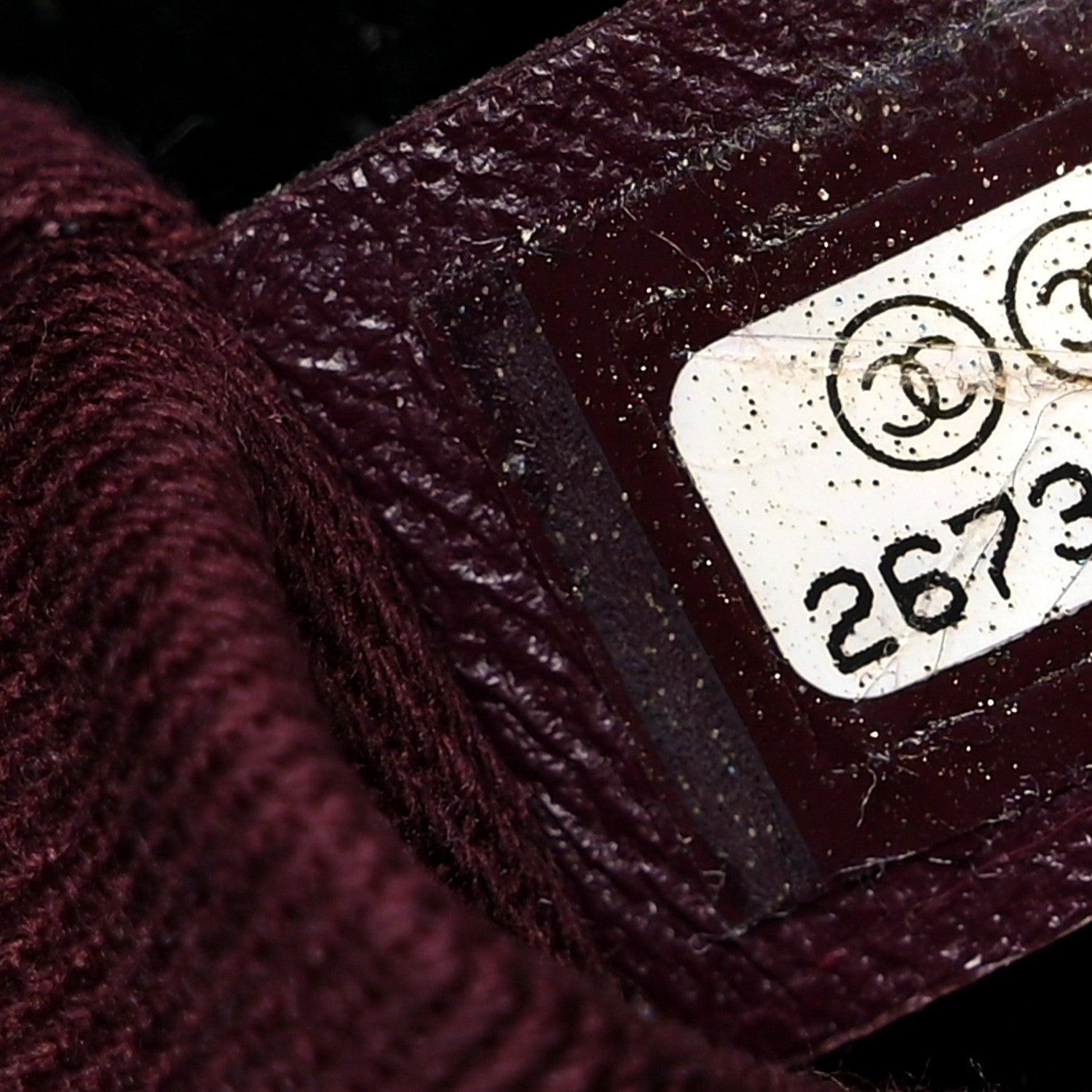 Chanel Calfskin Chevron Quilted Medium Coco Handle Flap Black 7 of 13