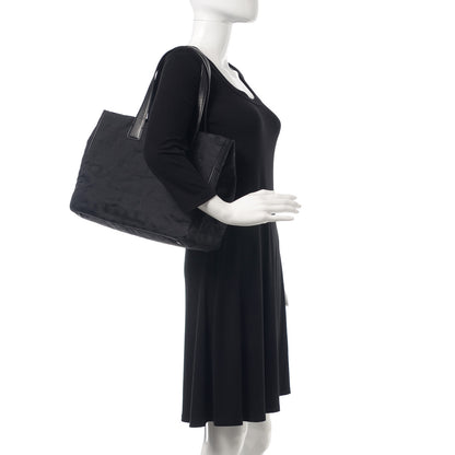 Chanel Nylon Large Travel Tote Black 2 of 13