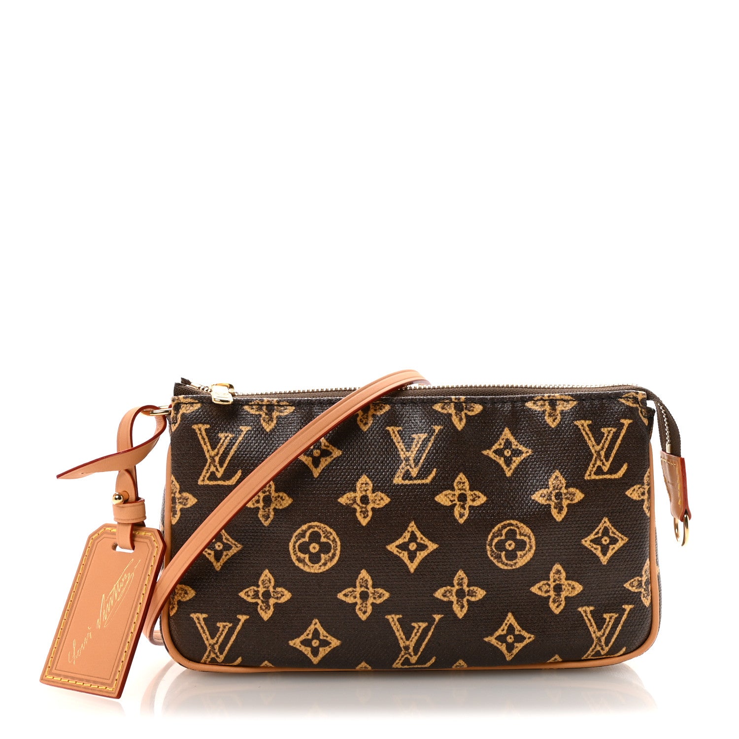 Louis Vuitton Monogram Origine Lin Pochette Accessories Dark