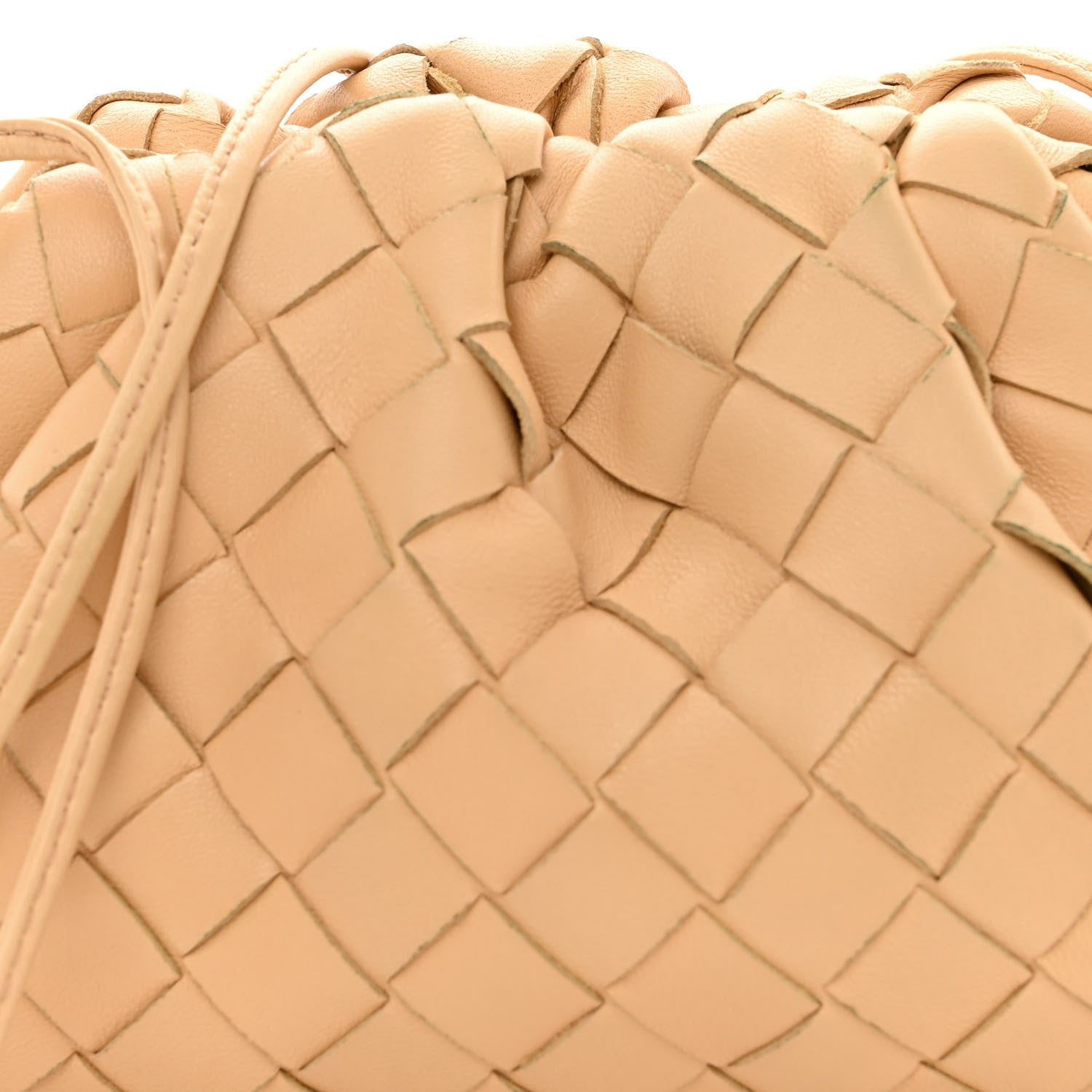 Bottega Veneta Nappa Intrecciato The Mini Pouch Almond 8 of 10