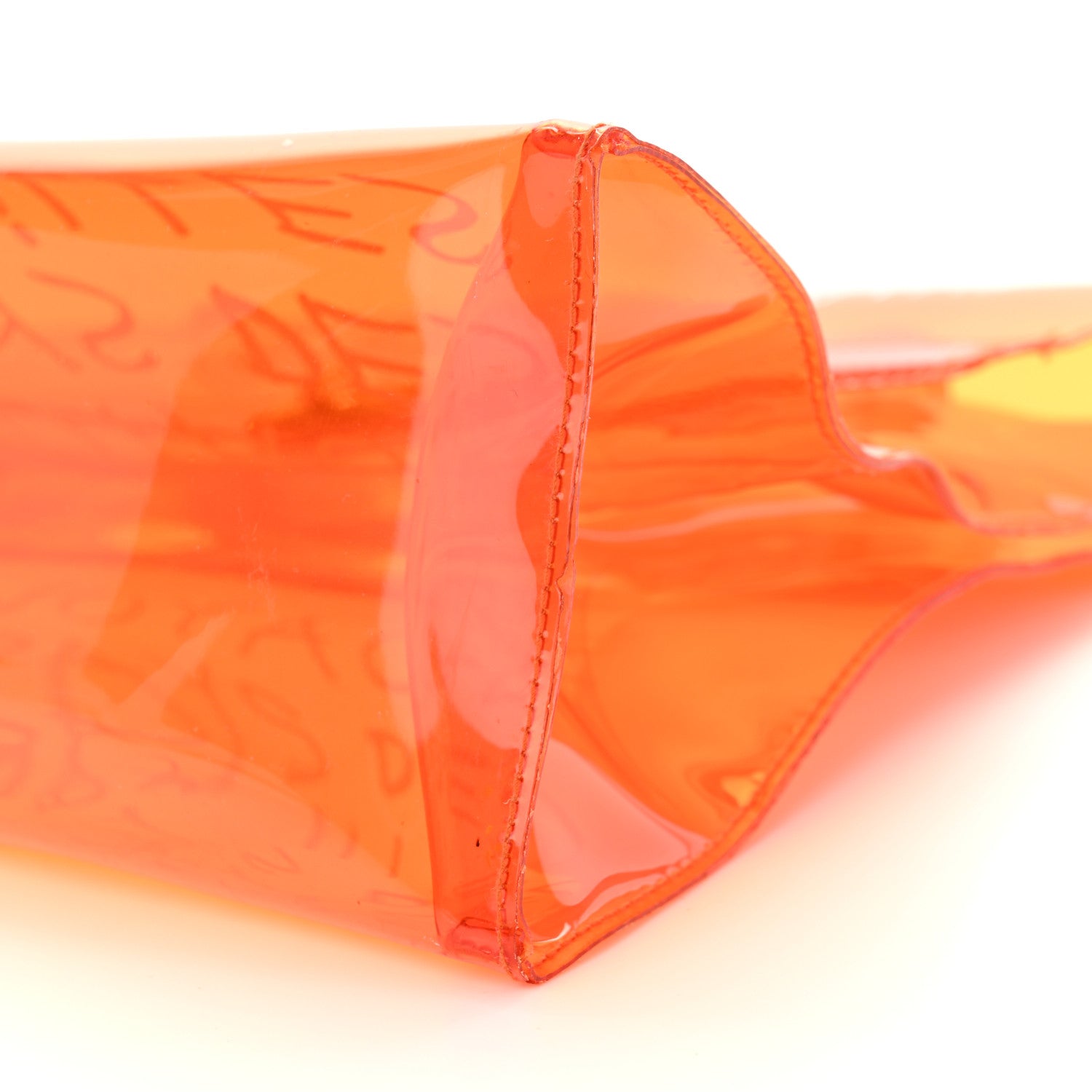 Hermes Vinyl Souvenir De L'Exposition Kelly Orange 10 of 14