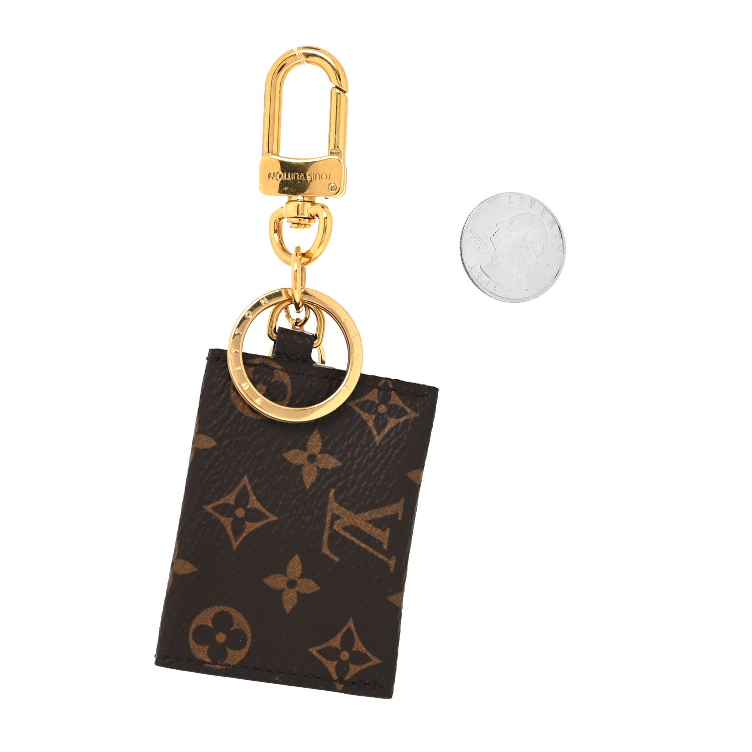 Louis Vuitton Monogram Kirigami Pouch Bag Charm Key Holder 2 of 4
