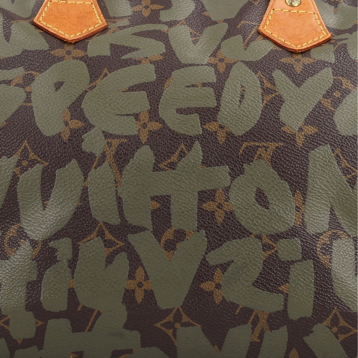 Louis Vuitton Monogram Graffiti Speedy 30 Kaki 12 of 14
