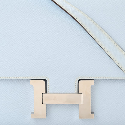 Hermes Epsom Constance 24 Bleu Brume 8 of 17
