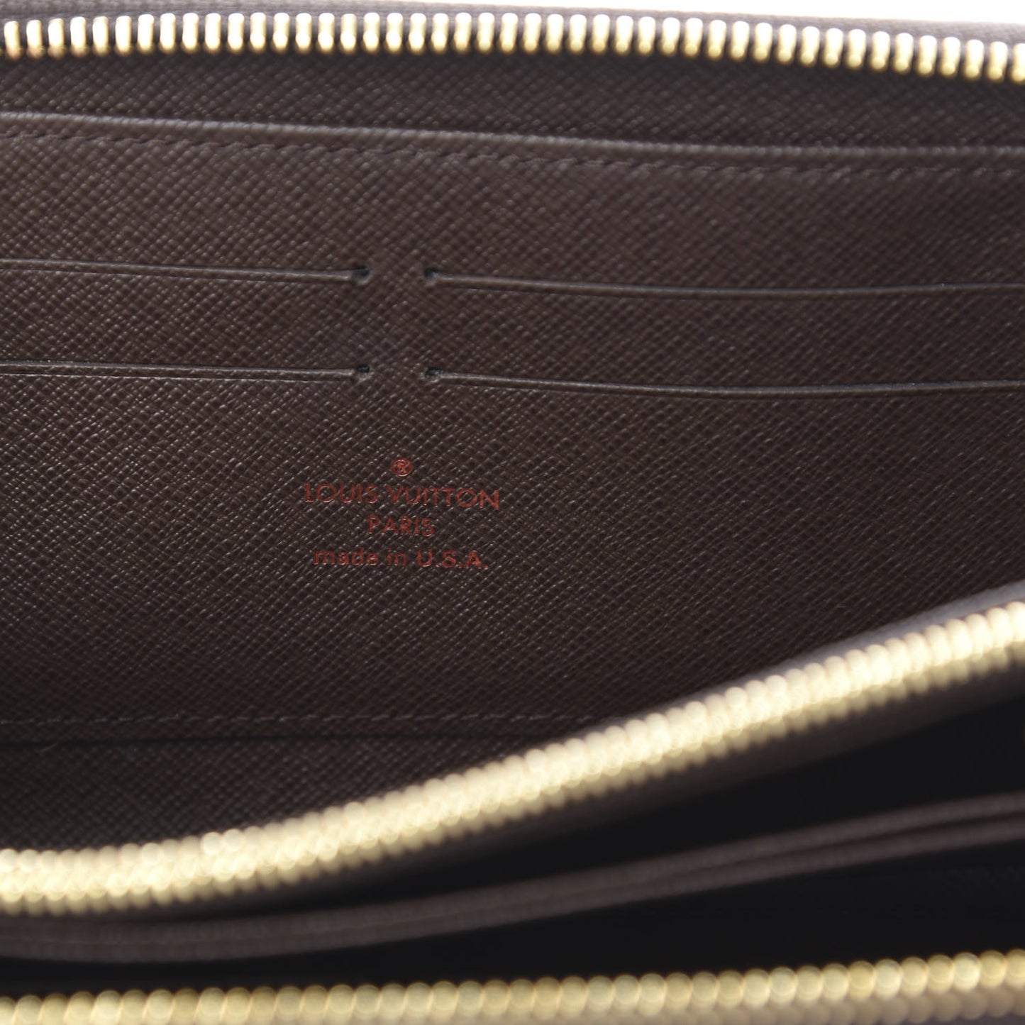 Damier Ebene Zippy Wallet