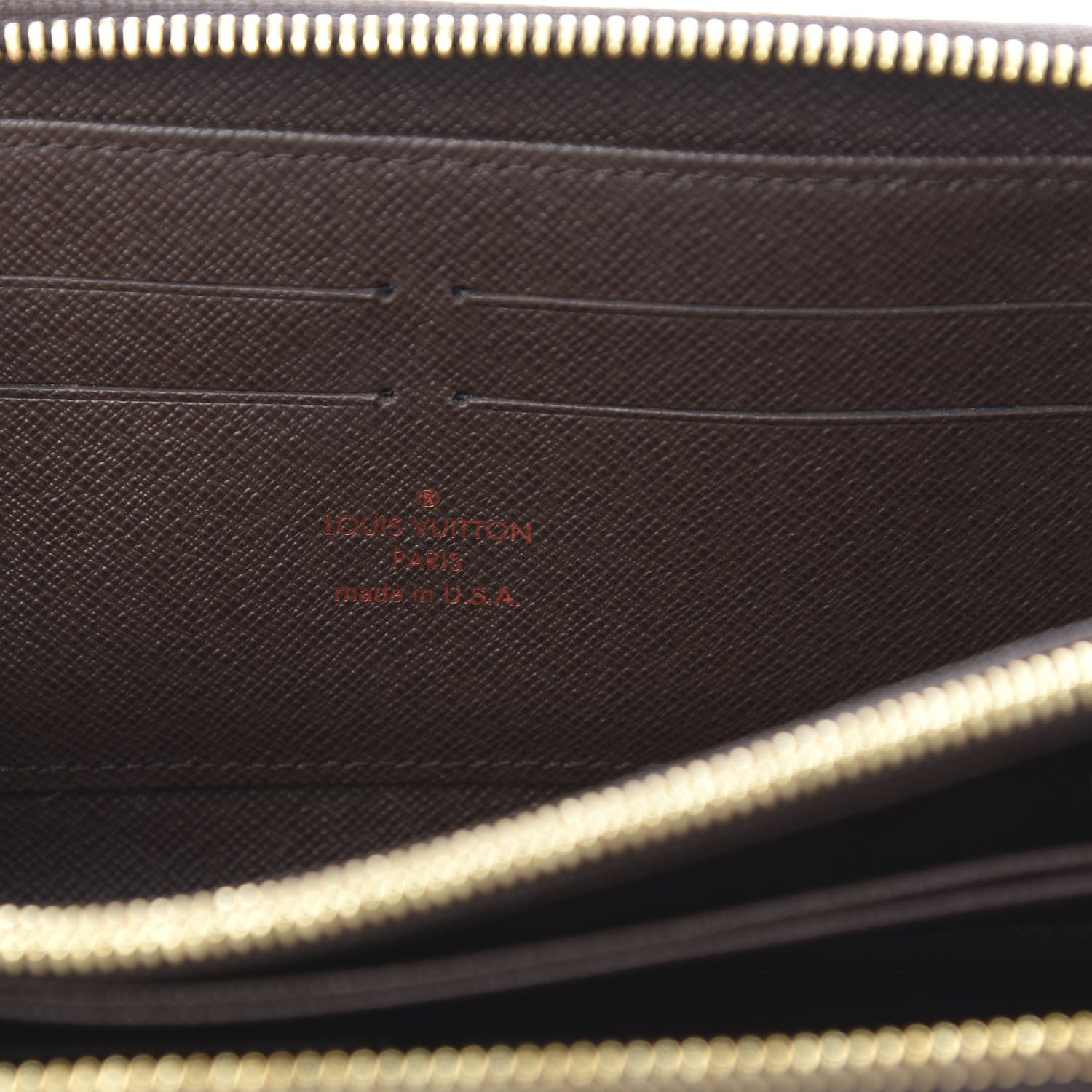 Louis Vuitton Damier Ebene Zippy Wallet 7 of 7