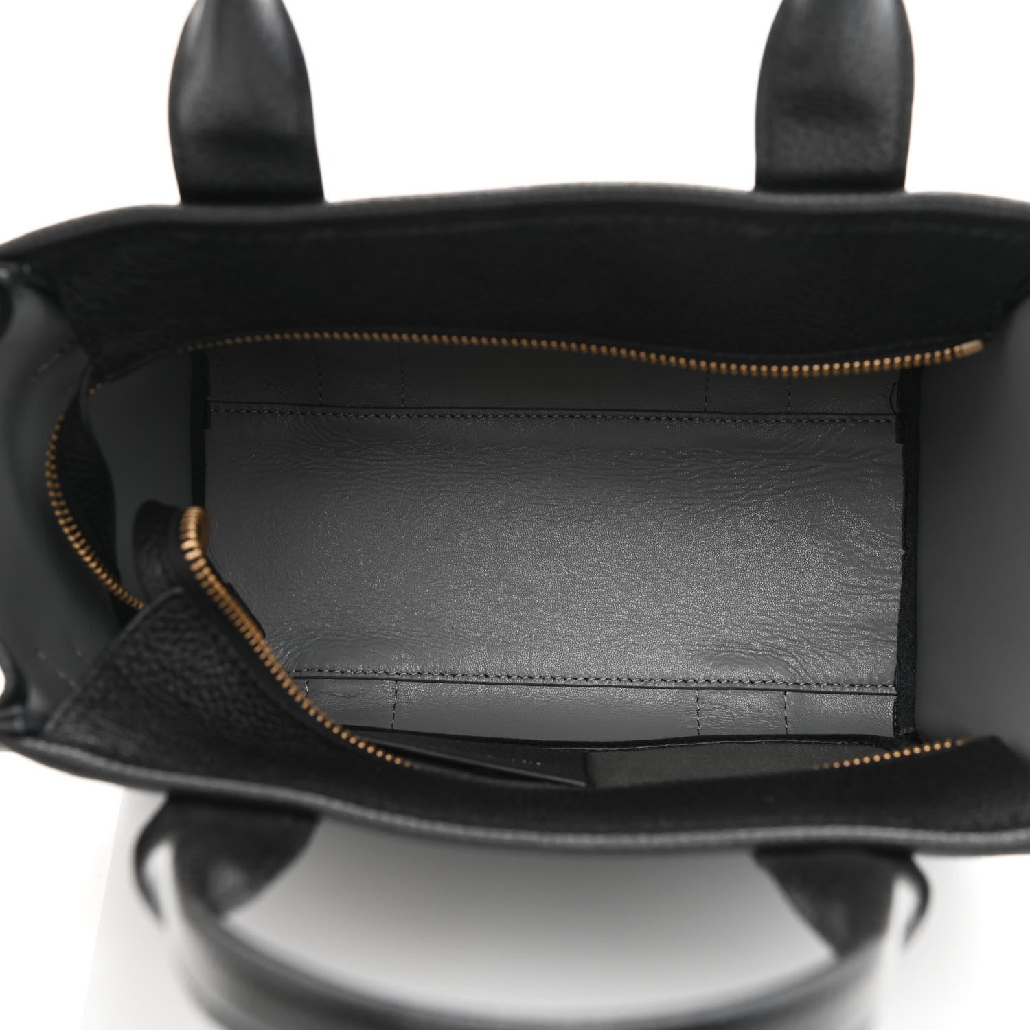 Marc Jacobs Grained Calfskin Small The Tote Bag Black 5 of 10