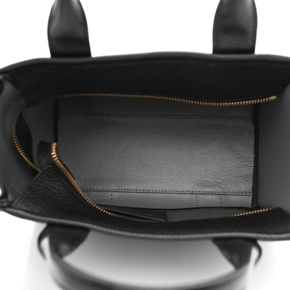 Marc Jacobs Grained Calfskin Small The Tote Bag Black 5 of 10