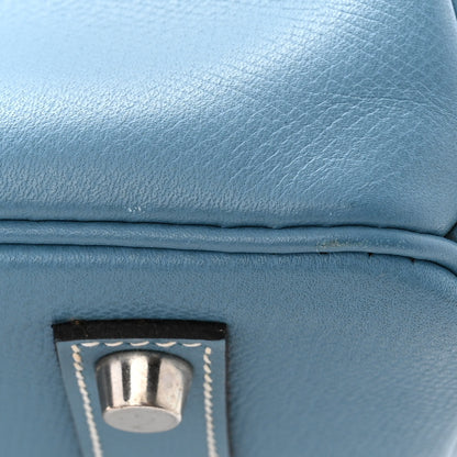 Hermes Epsom Birkin 35 Blue Jean 12 of 19