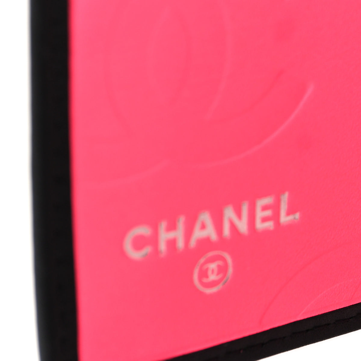Chanel Calfskin Quilted Cambon Yen Wallet Black 9 of 10