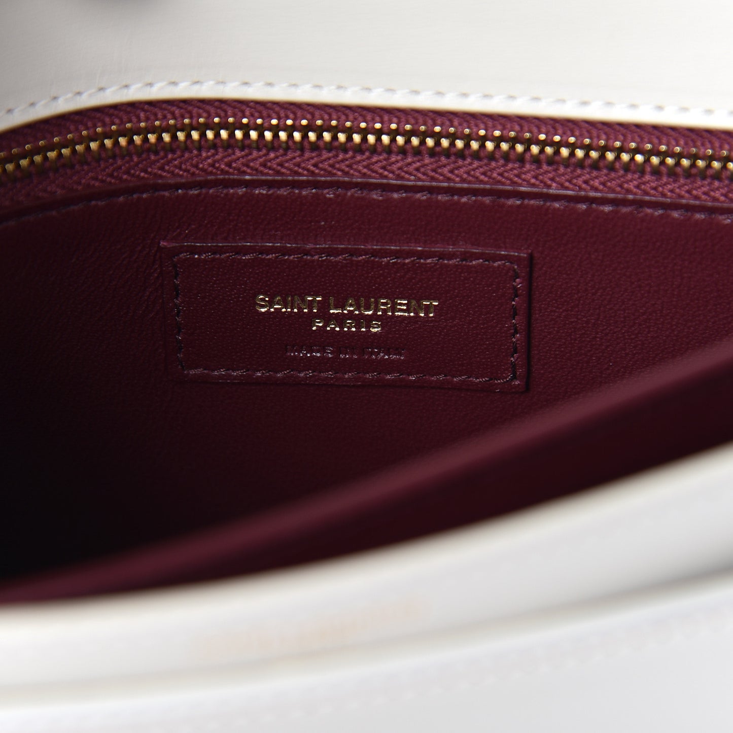 Calfskin Monogram Cassandra Clasp Bag Porcellana