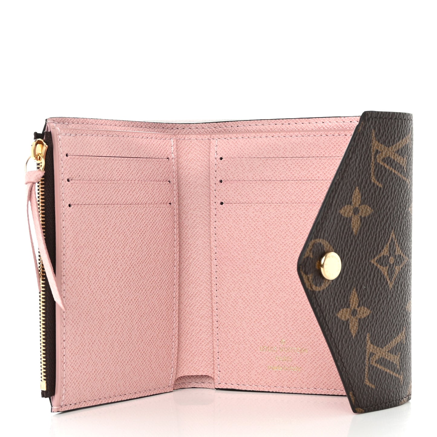 Monogram Victorine Wallet Rose Ballerine
