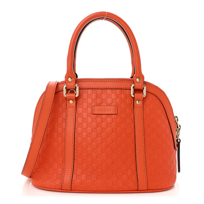 Gucci Microguccissima Mini Dome Bag Sun Orange 1 of 10