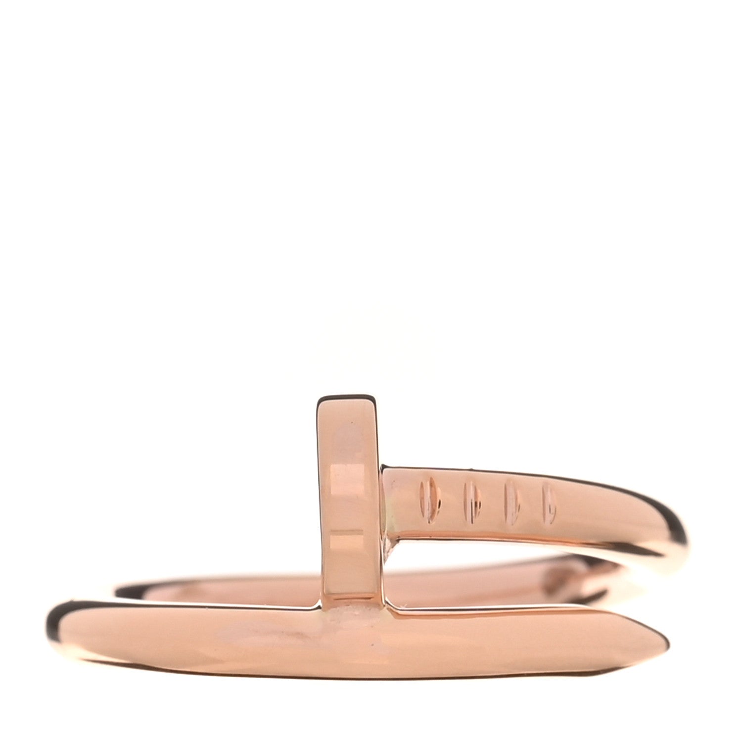 Cartier 18K Pink Gold Juste Un Clou Ring 54 7 1 of 6