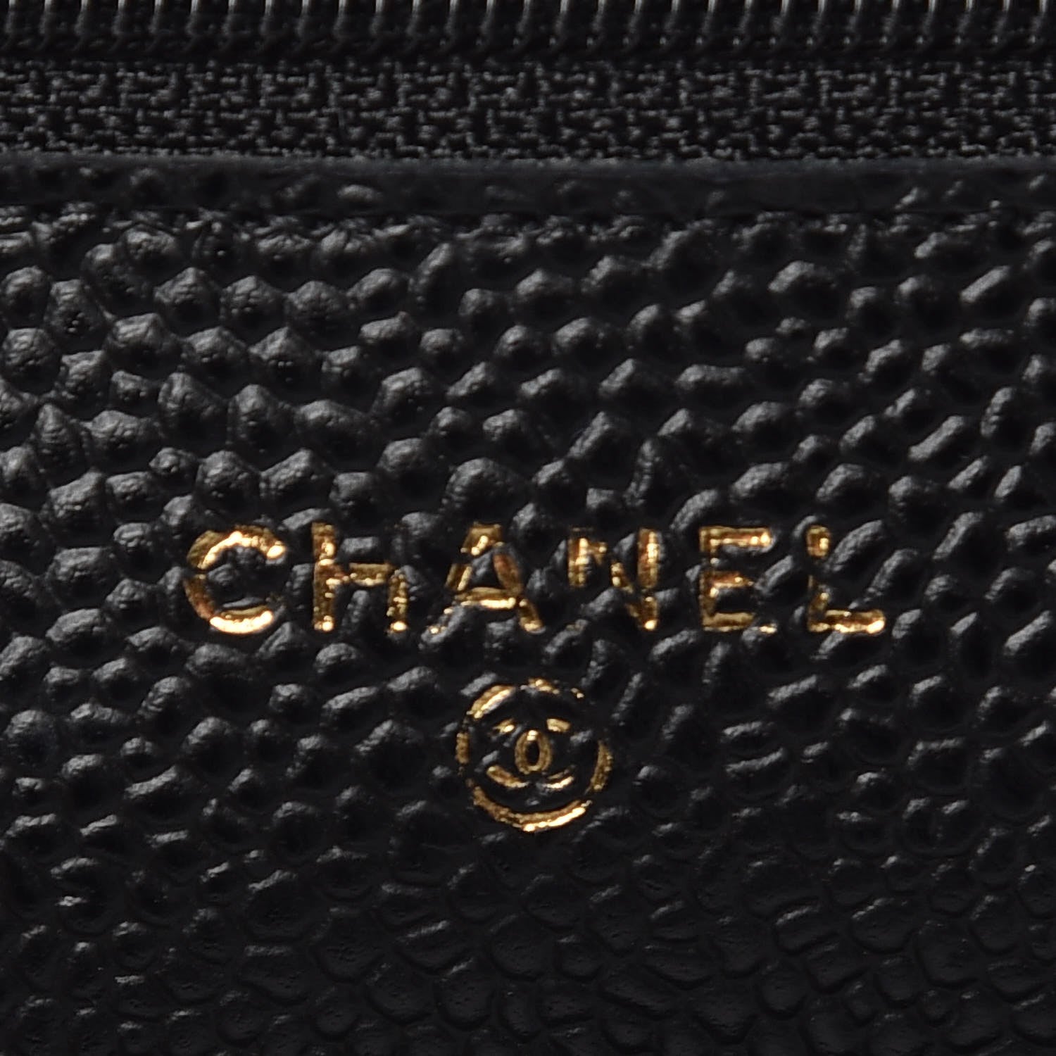 Chanel Caviar Quilted Wallet On Chain WOC Black 6 of 11