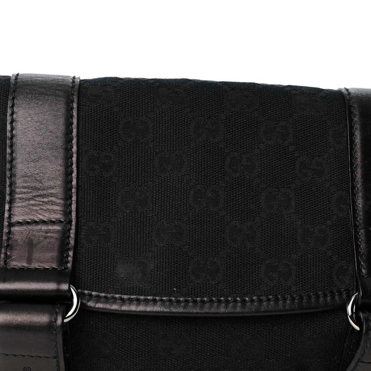 Monogram Waist Belt Bag Black
