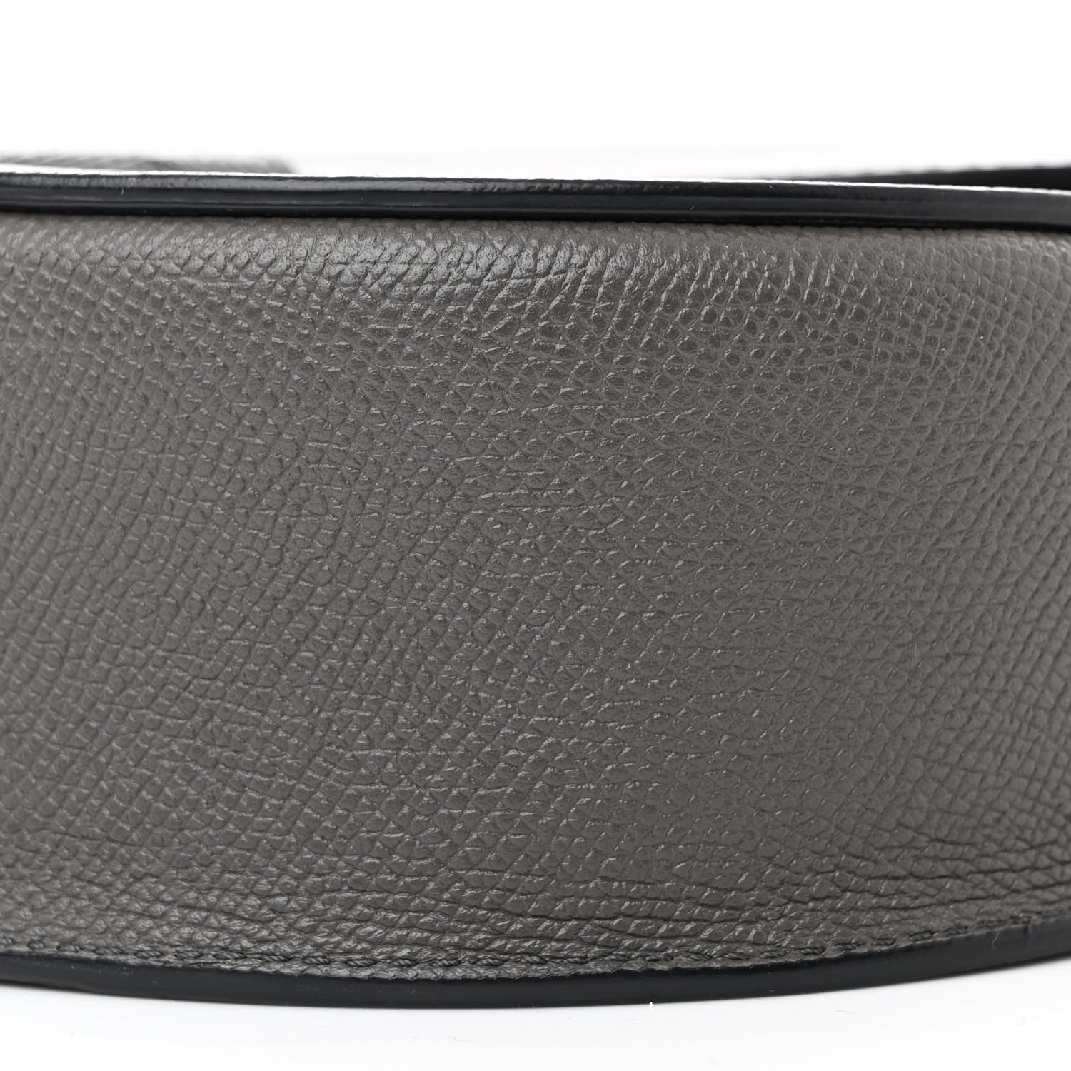Celine Grained Calfskin Medium Trotteur Grey 10 of 14