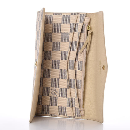 Louis Vuitton Damier Azur Josephine Wallet 6 of 7