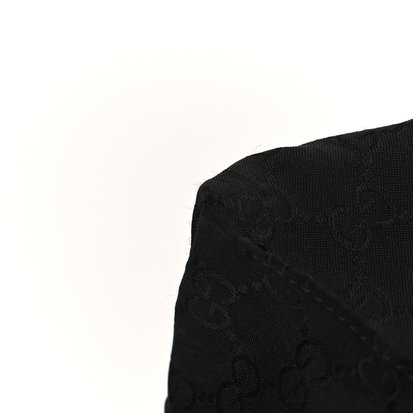 Nylon Monogram Tote Black