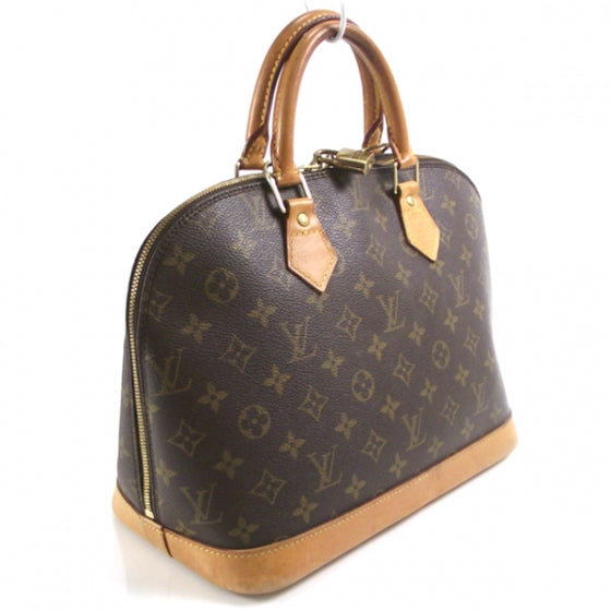 Louis Vuitton Monogram Alma Handbag Bag Purse Tote LV 3 of 9
