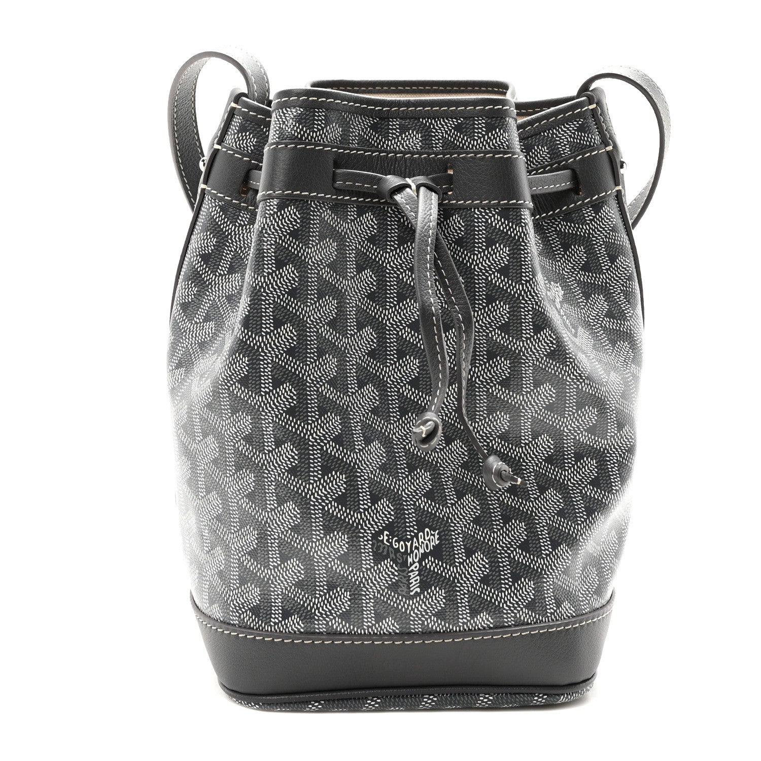 Goyard Goyardine Petit Flot Bucket Bag PM Grey 1 of 9