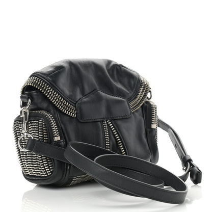 Alexander Wang Lambskin Micro Marti Crossbody Black 3 of 12