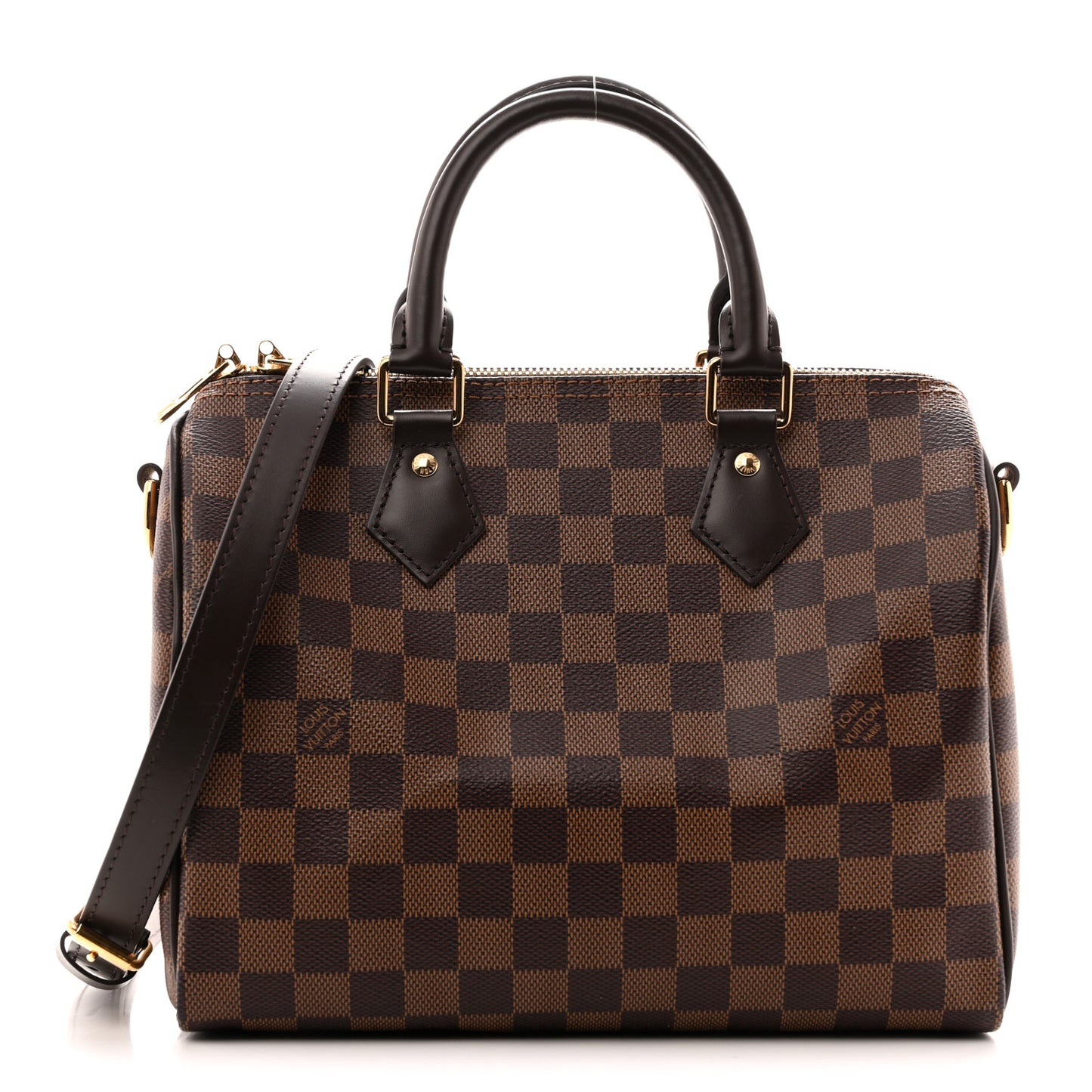 Damier Ebene Speedy Bandouliere 25