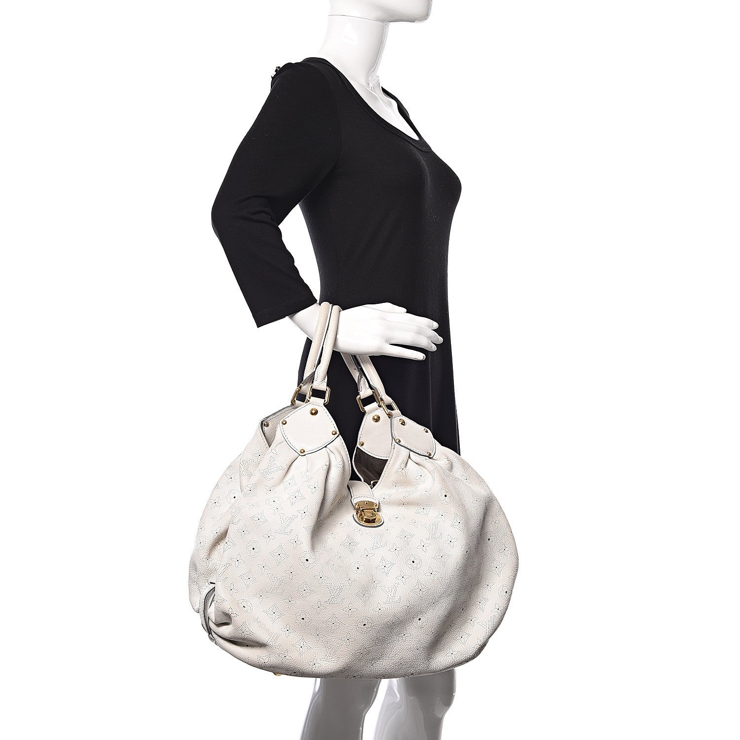 Louis Vuitton Mahina XL White 2 of 15