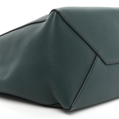 Celine Soft Grained Calfskin Small Belt Cabas Phantom Amazone 9 of 13
