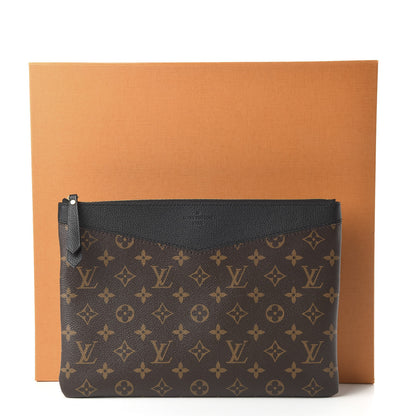 Louis Vuitton Monogram Daily Pouch Black 10 of 10