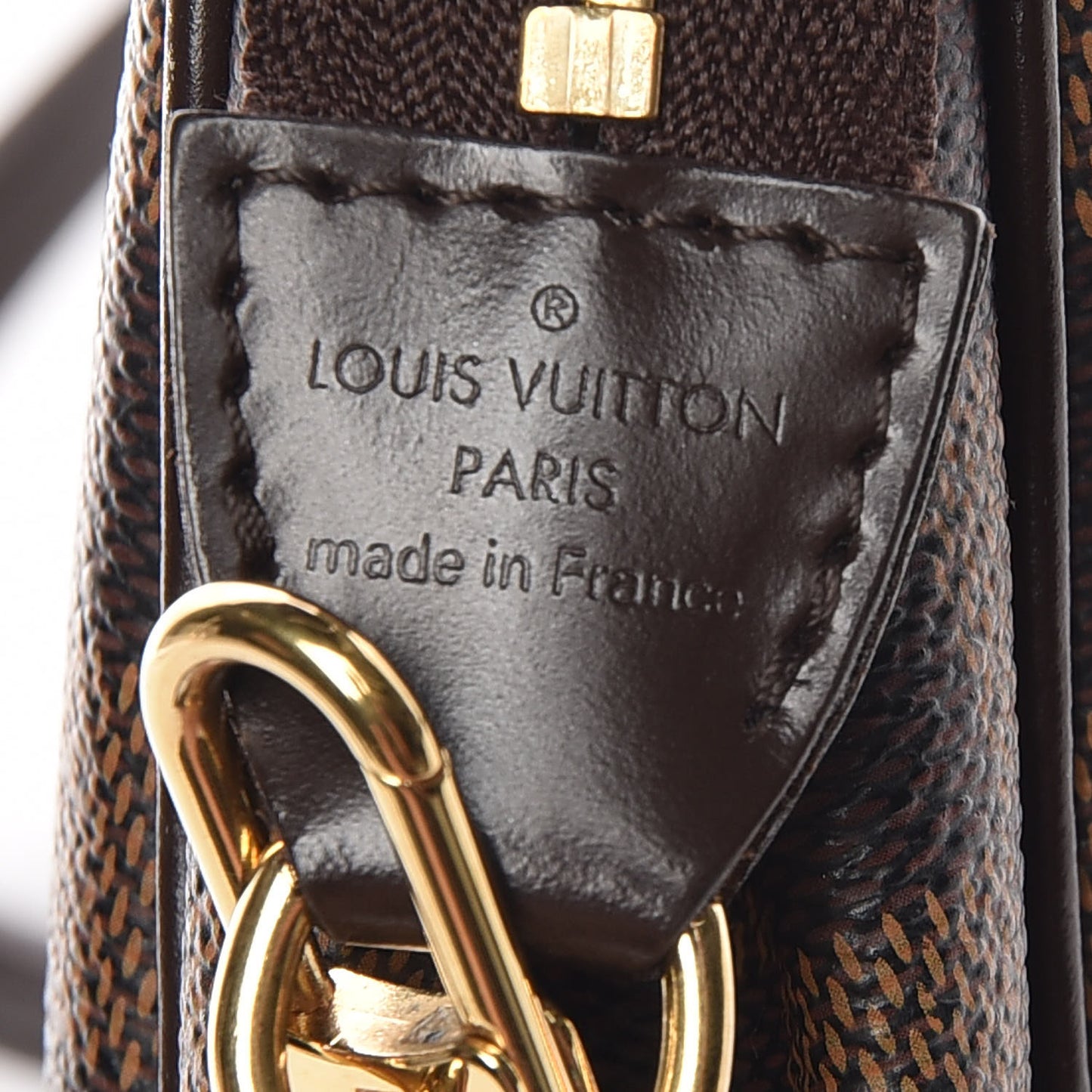 Damier Ebene Eva Clutch