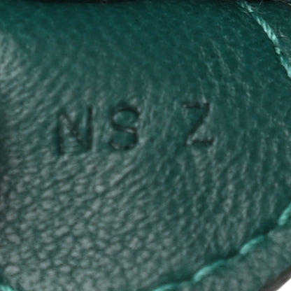 Hermes Milo Lambskin Matte Alligator Touch Grigri Rodeo Horse Bag Charm PM Malachite Menthe Bleu Brume Very Jade 4 of 4