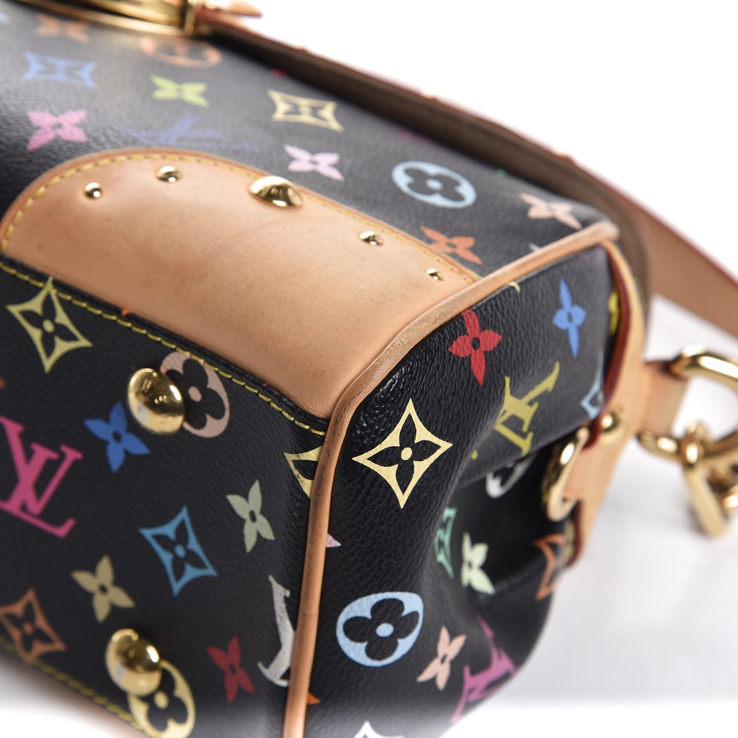 Monogram Multicolor Beverly MM Black