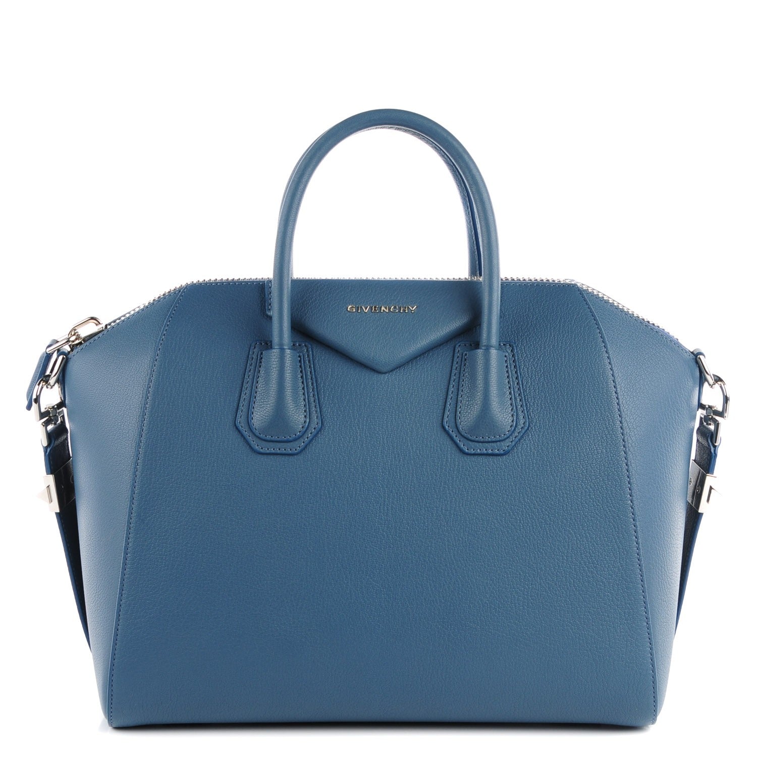 Givenchy Sugar Goatskin Medium Antigona Mineral Blue 1 of 9