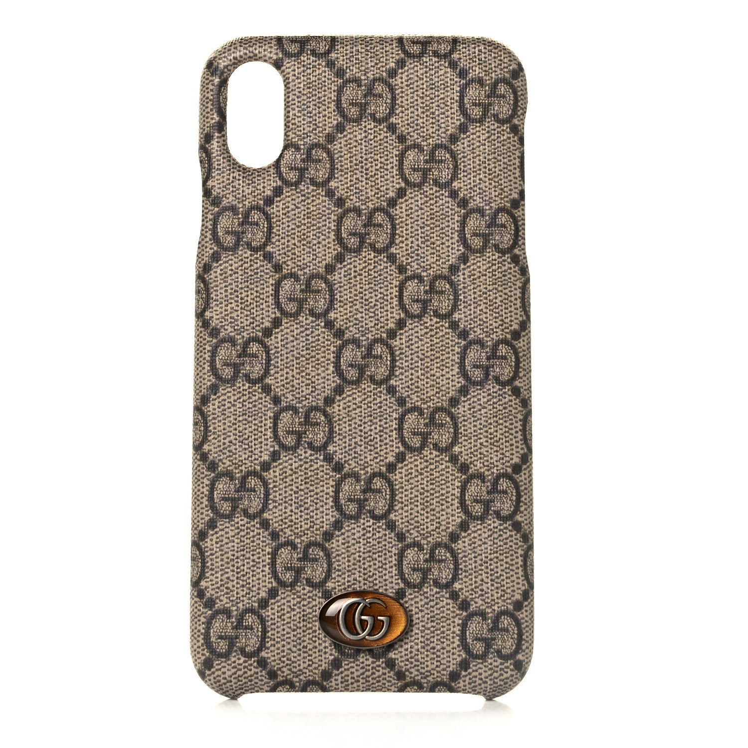Gucci GG Supreme Monogram Ophidia iPhone XS Max Case 1 of 4