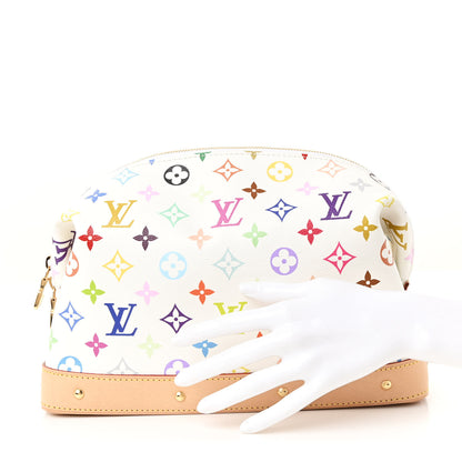 Louis Vuitton LV x TM Monogram Multicolor Cosmetic Pouch GM White 2 of 6