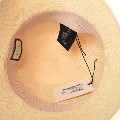 Gucci Raffia Double G Bucket Hat M Ivory 5 of 7