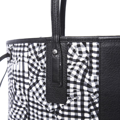 MCM Visetos Medium Liz Reversible Shopper Tote Black 20 of 21