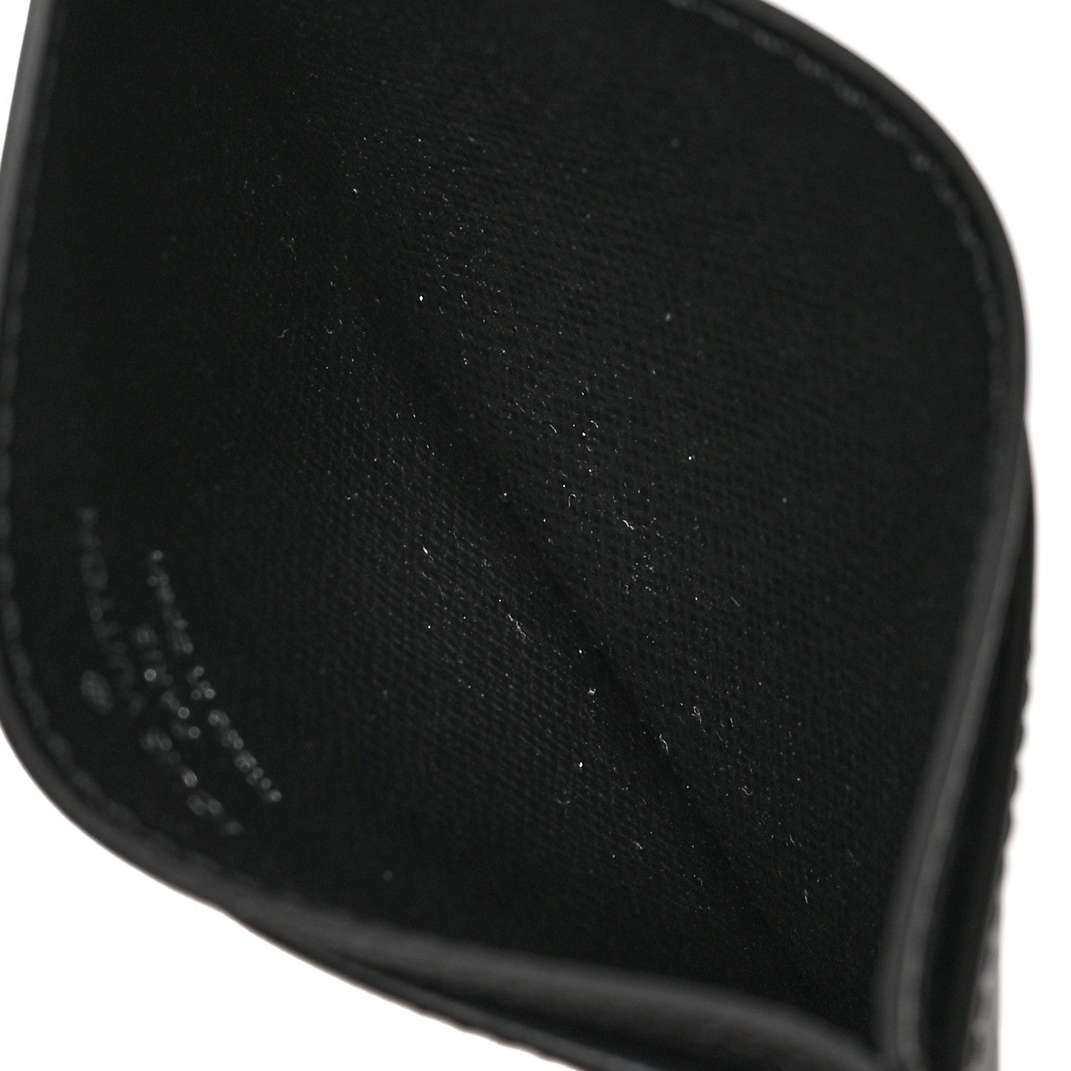 Louis Vuitton Epi Card Holder Black 5 of 6