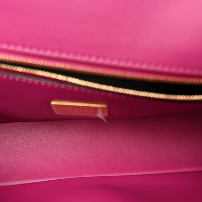 Fendi Ostrich Baguette Ciclamino Pilar 5 of 9