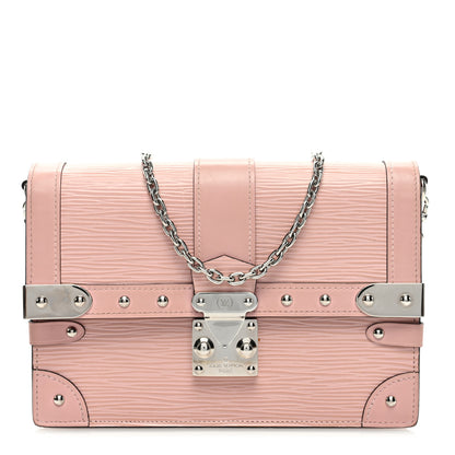 Louis Vuitton Epi Trunk Chain Wallet Rose Ballerine 1 of 8