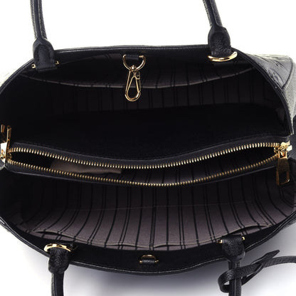 Louis Vuitton Empreinte Montaigne MM Black 3 of 4
