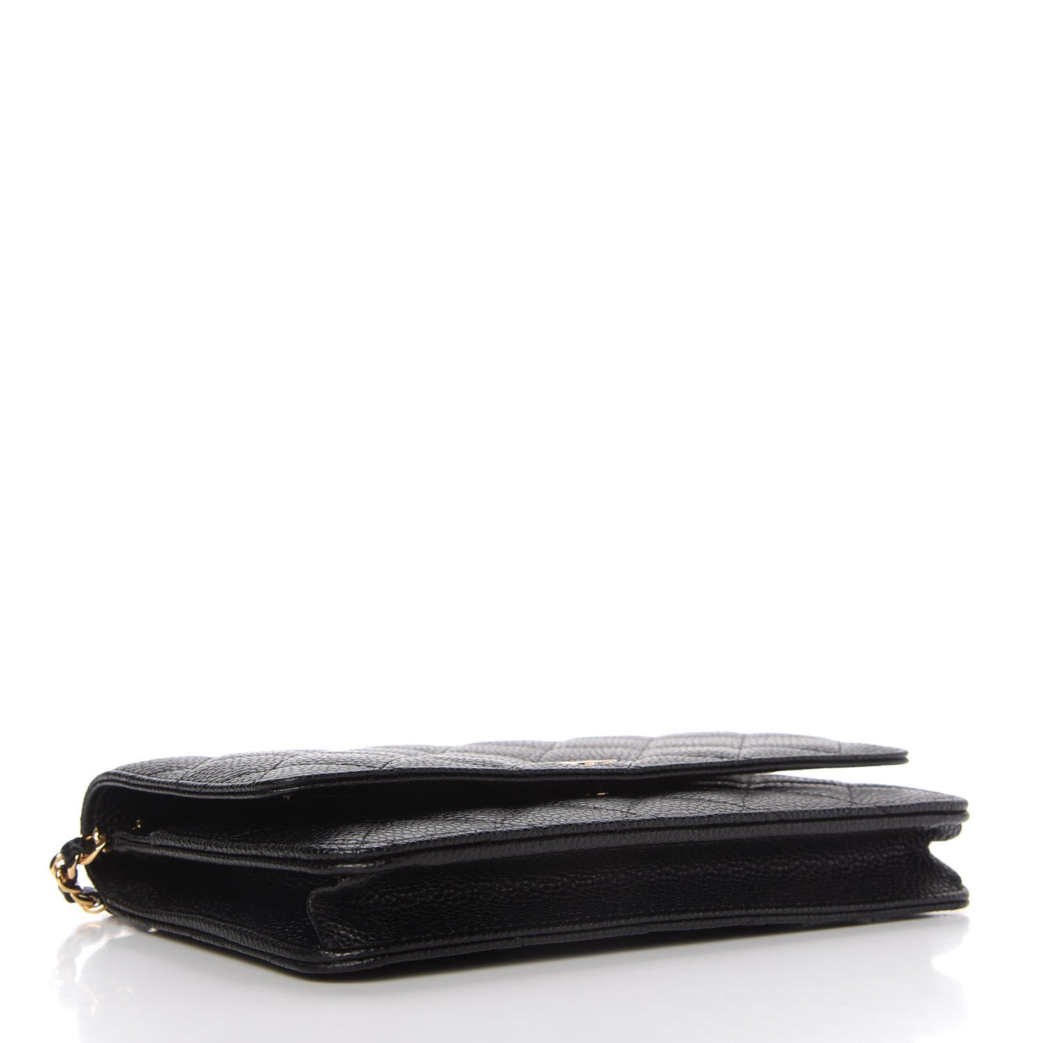 Chanel Caviar Quilted Wallet On Chain WOC Black 4 of 12