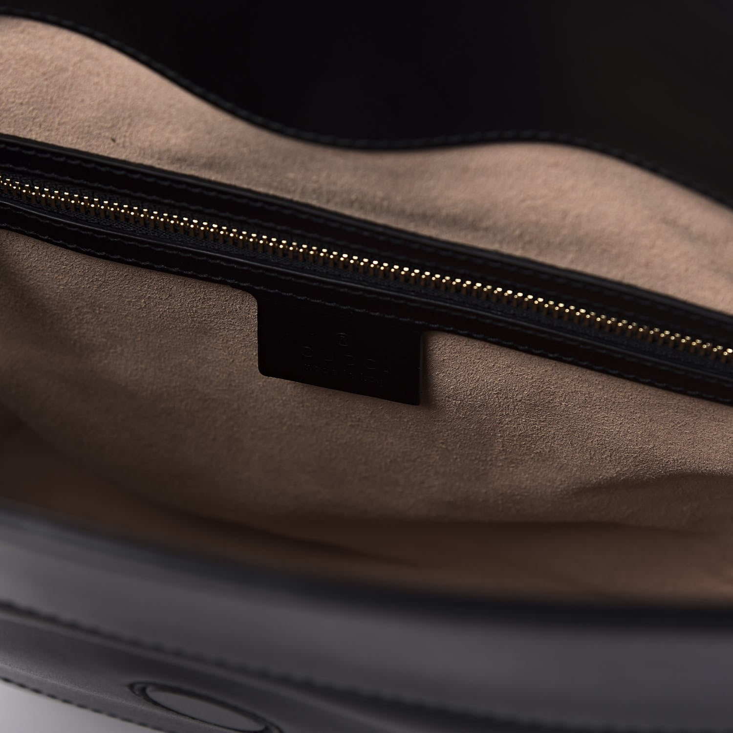 Gucci Calfskin Medium Arli Shoulder Bag Black 9 of 11