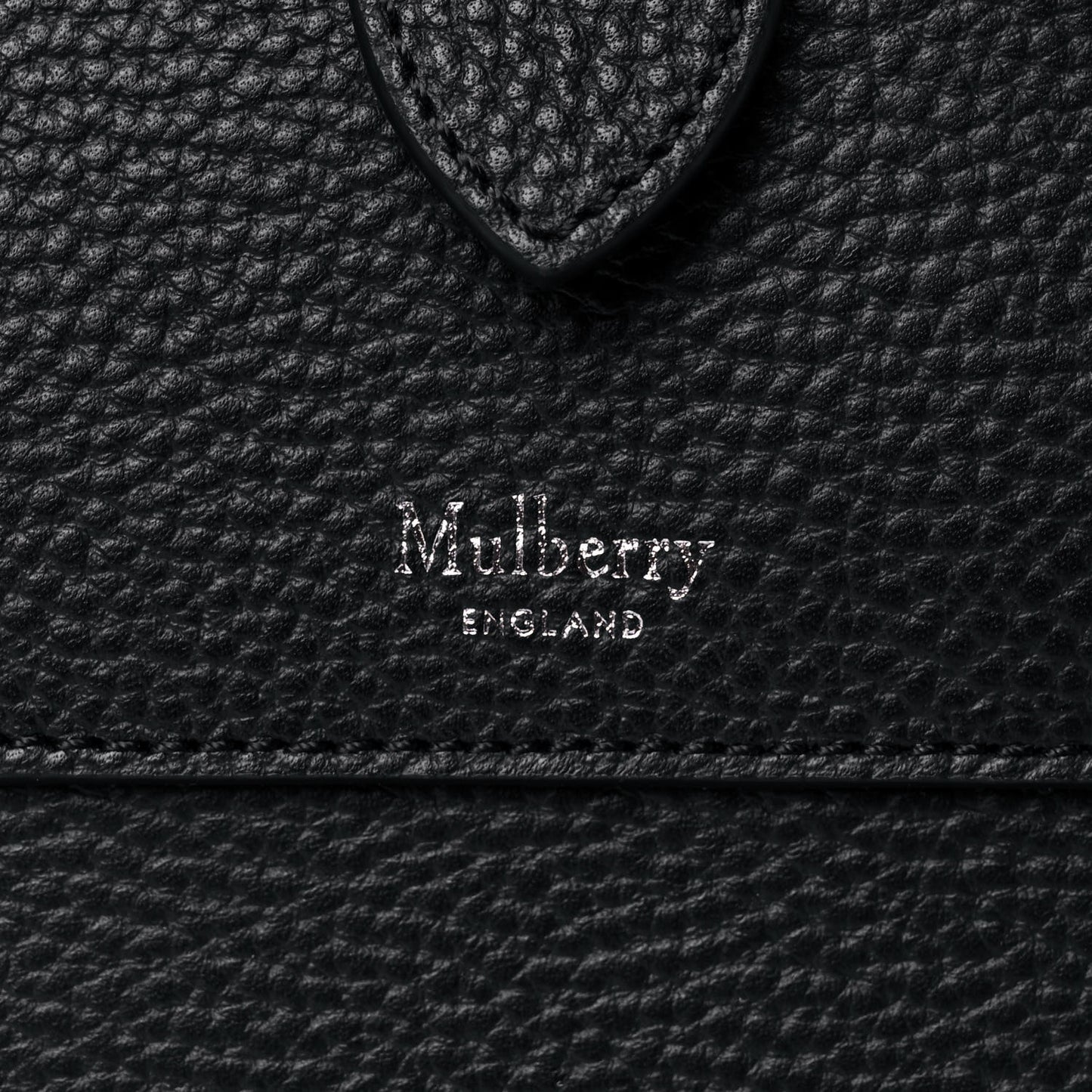 Classic Grain Calfskin Chiltern Backpack Black