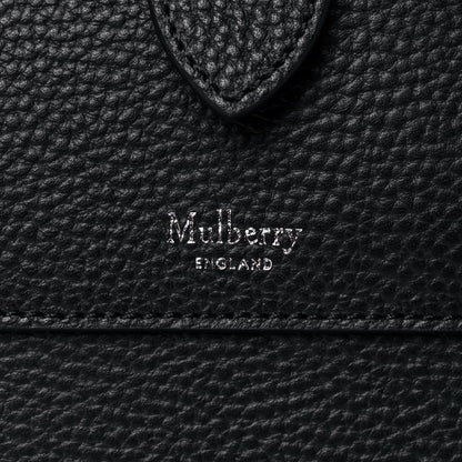 Mulberry Classic Grain Calfskin Chiltern Backpack Black 6 of 12
