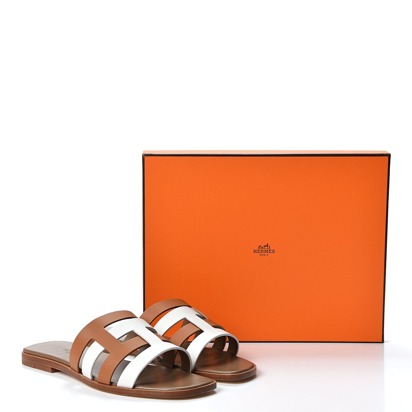 Calfskin Amore Sandals 37 White Natural