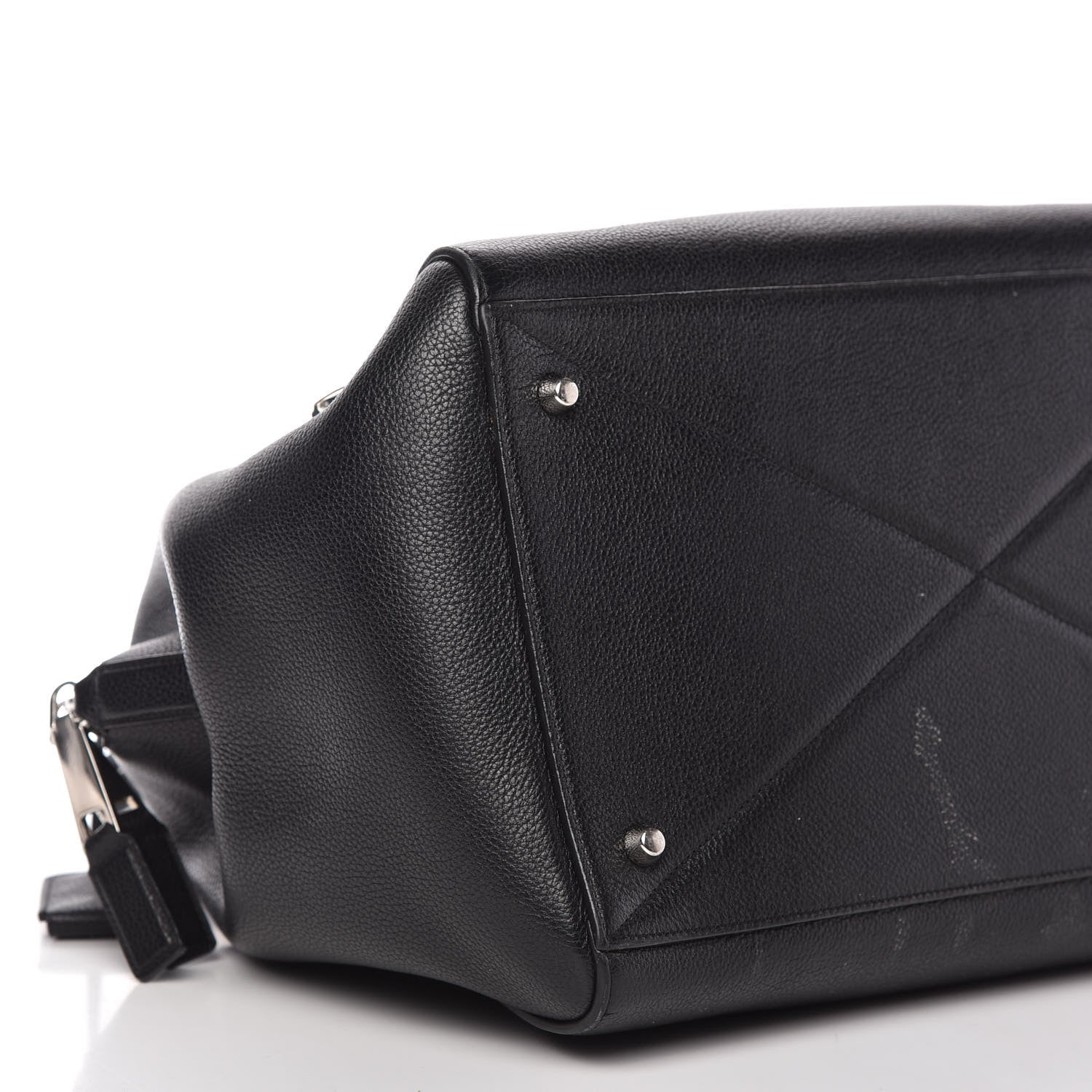 Marc Jacobs Textured Calfskin Large Incognito Satchel Black 6 of 9
