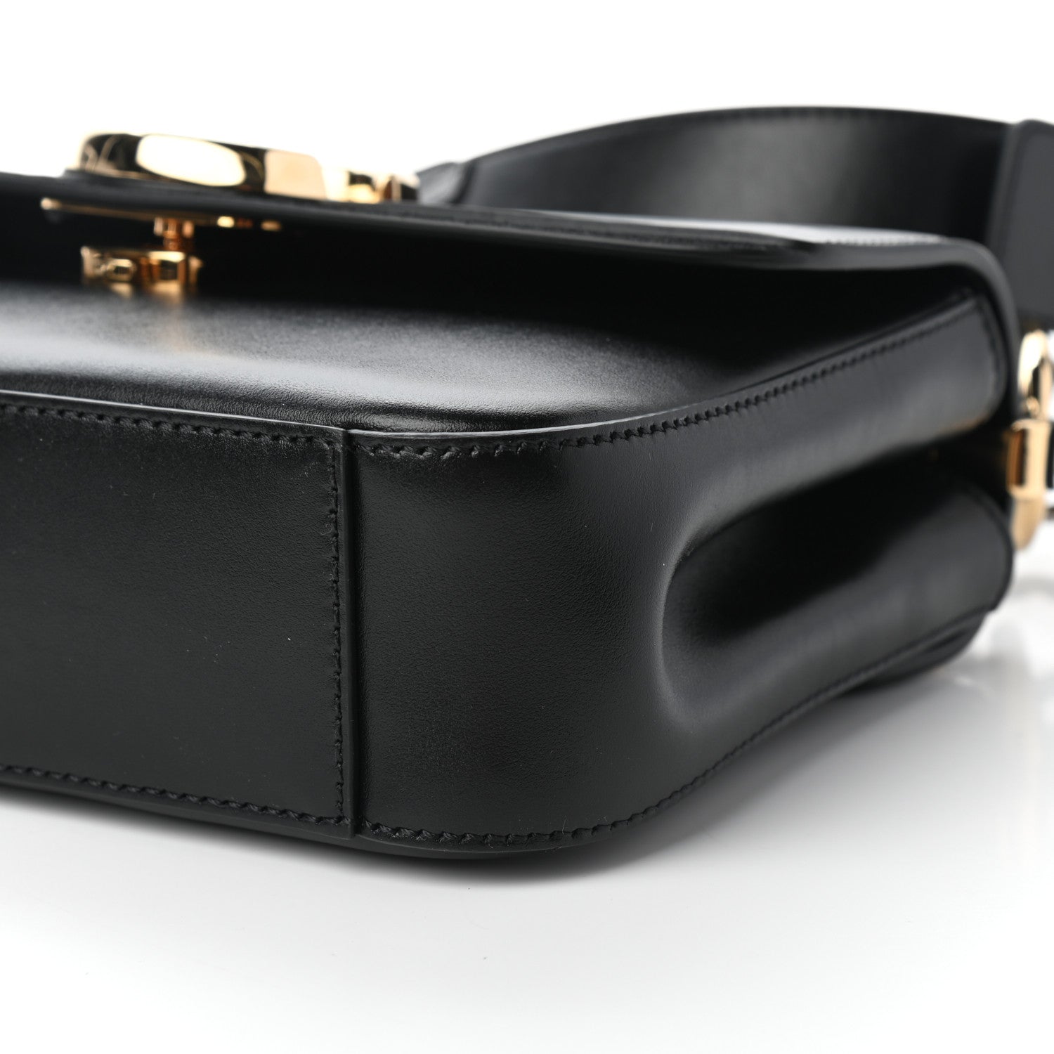 Chloe Calfskin Small C Double Carry Black 9 of 9