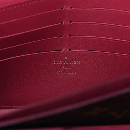 Louis Vuitton Monogram Flore Wallet Fuchsia 6 of 6